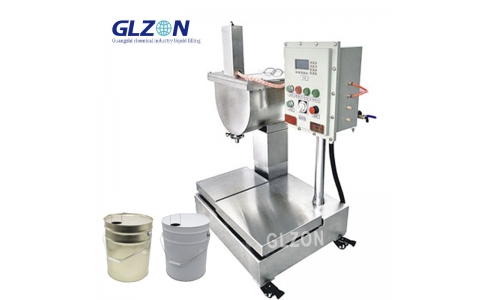 Single-Head Semi-Automatic Chemical Liquid Ink Storage Filling Machine for 30L