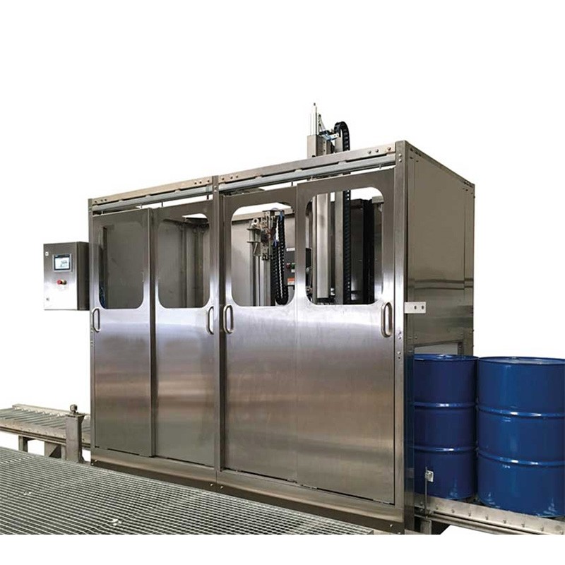 抗腐蝕灌裝機(jī) 硝酸灌裝機(jī) 200公斤桶裝灌裝機(jī)