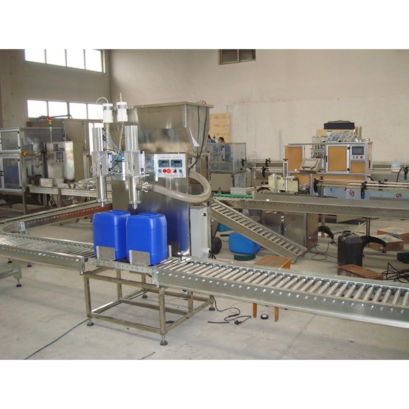 防腐涂料灌裝機 儲桶式定量灌裝機儲桶灌裝生產(chǎn)線