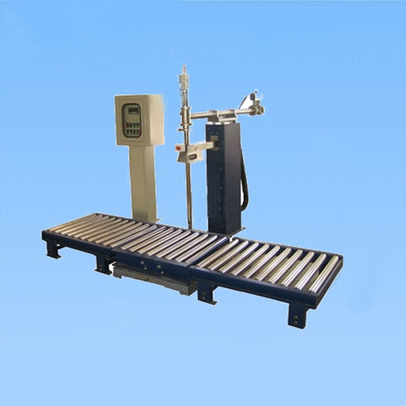 自動(dòng)裝桶灌裝機(jī) 長(zhǎng)管型灌槍 液下式200L灌裝機(jī)