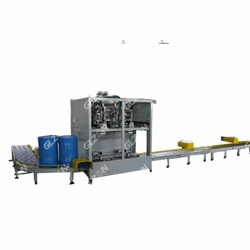 500L自動(dòng)旋蓋灌裝機(jī) 稀釋劑灌裝機(jī)