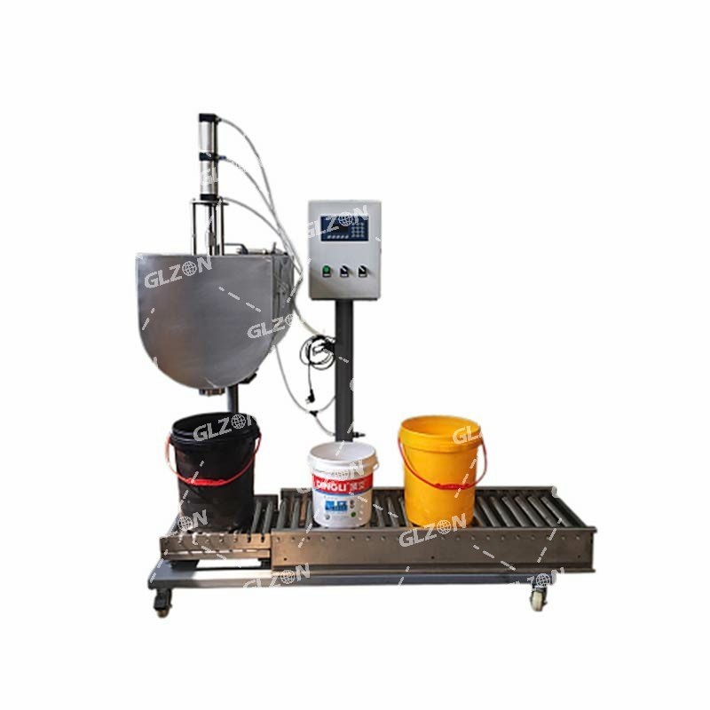 乳膠漆分裝機(jī)-25KG自動對口分裝機(jī)