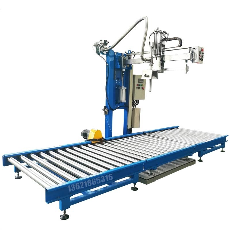 機(jī)油潤(rùn)滑油包裝機(jī)-1000升噸桶全自動(dòng)定量包裝機(jī)生產(chǎn)設(shè)備