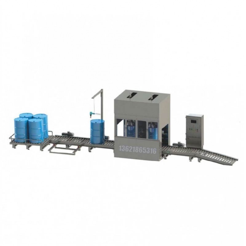 ?灌裝生產(chǎn)線 200kg自動(dòng)灌裝生產(chǎn)線 全自動(dòng)灌裝機(jī) 大桶灌裝機(jī)