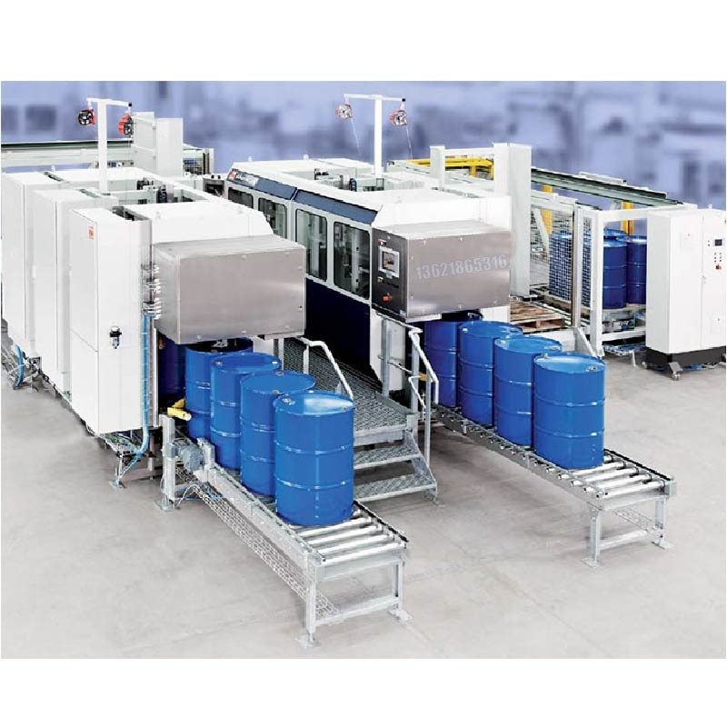 桶混用灌裝機(jī),60千克潤滑油油脂灌裝機(jī)